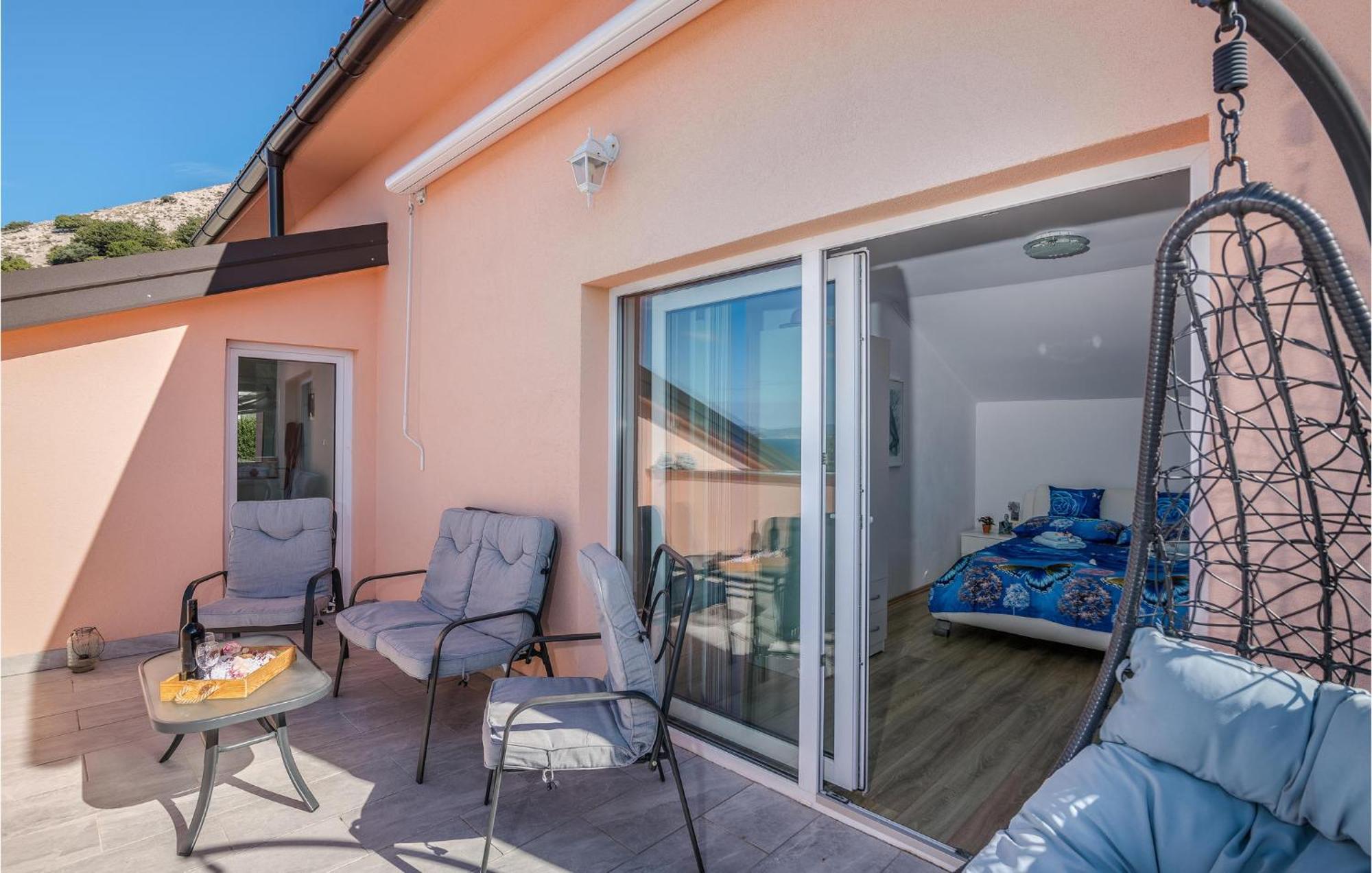 Nice Apartment In Stara Baska With Kitchen Zewnętrze zdjęcie